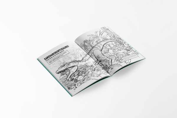 Libro de actividades. Dinosaurios y animales prehistóricos del Perú. Para dibujar y colorear - Imagen 3